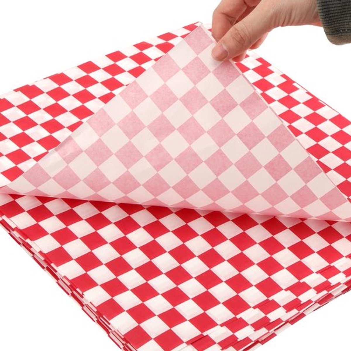 By shayne - Food Grade Wrap Papier - Geruit Vetvrij Papier - 300