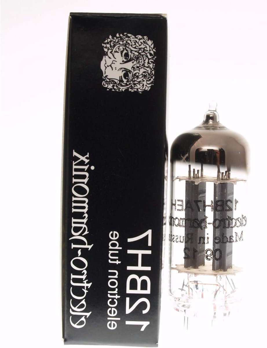 Voorversterker Vacuümbuis - Triode Buis - Versterker Modificatie - Lange Plaatdozen - 8.89 cm - Glas