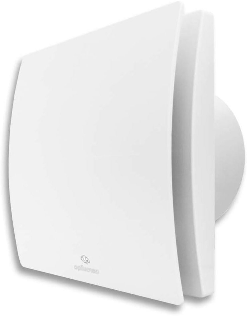 Axiale Stofzuiger - Ventilatie Unit - Lucht Verfrissen - Stil Ontwerp - 99 mm - Bianco Ral 9010