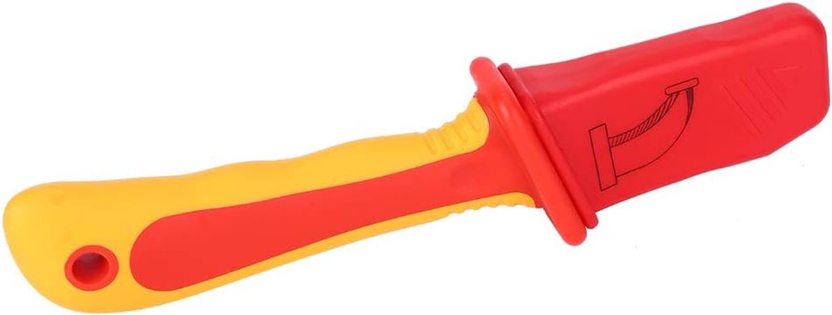 SnelShoppen - Strippingtang met geïsoleerd elektricien mes, anti-magnetische bladen, ergonomische handgrepen, roestvrij staal, veilig en robuust voor