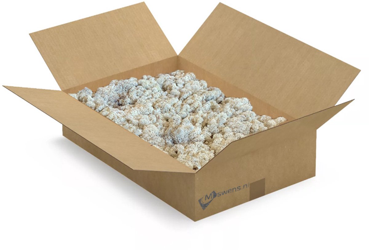 Moswens Rendiermos - 1,5 KG - Doos L - 0,20 m² - Naturalis