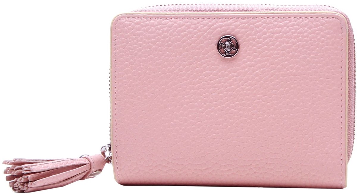 Esquire portemonnee Virginia Zip Wallet Rose zalmroze
