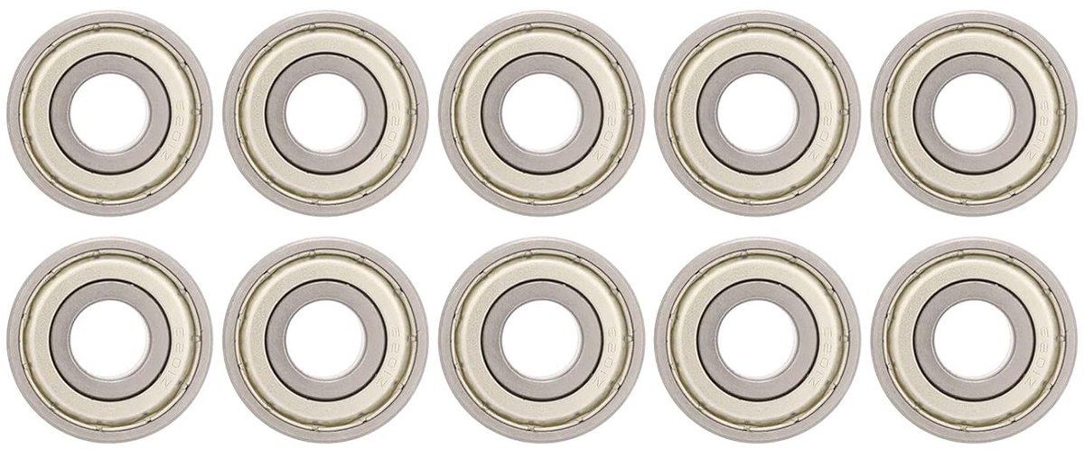 Deep groove lager 12mm - staal - met stofafsluiting - geschikt voor kleine motoren - ShopVlot