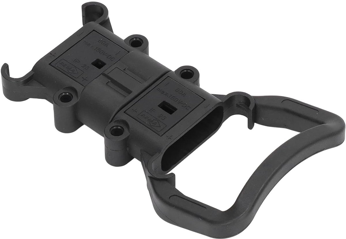 SnelShoppen - 80a Elektrische Heftruck Stroom Rema Stekker 80a, Rema 80a Connector Accu Opladen Mannelijke Vrouwelijke Plug met Terminal Accu Snelle A