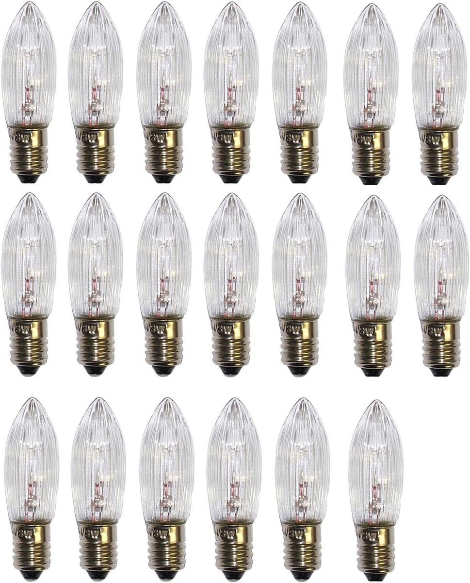 Candle Garter E10 Halogeenlamp 23V 3W - Vervanglamp - Warm wit licht - Ideaal voor sfeerverlichting - ShopVlot