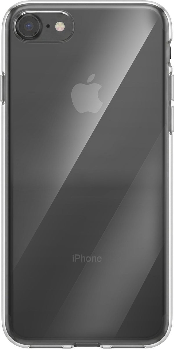 Mayaxess, Dun Siliconen Hoesje Geschikt voor Apple iPhone SE 2022 met Anti-condens Behandeling, Transparant