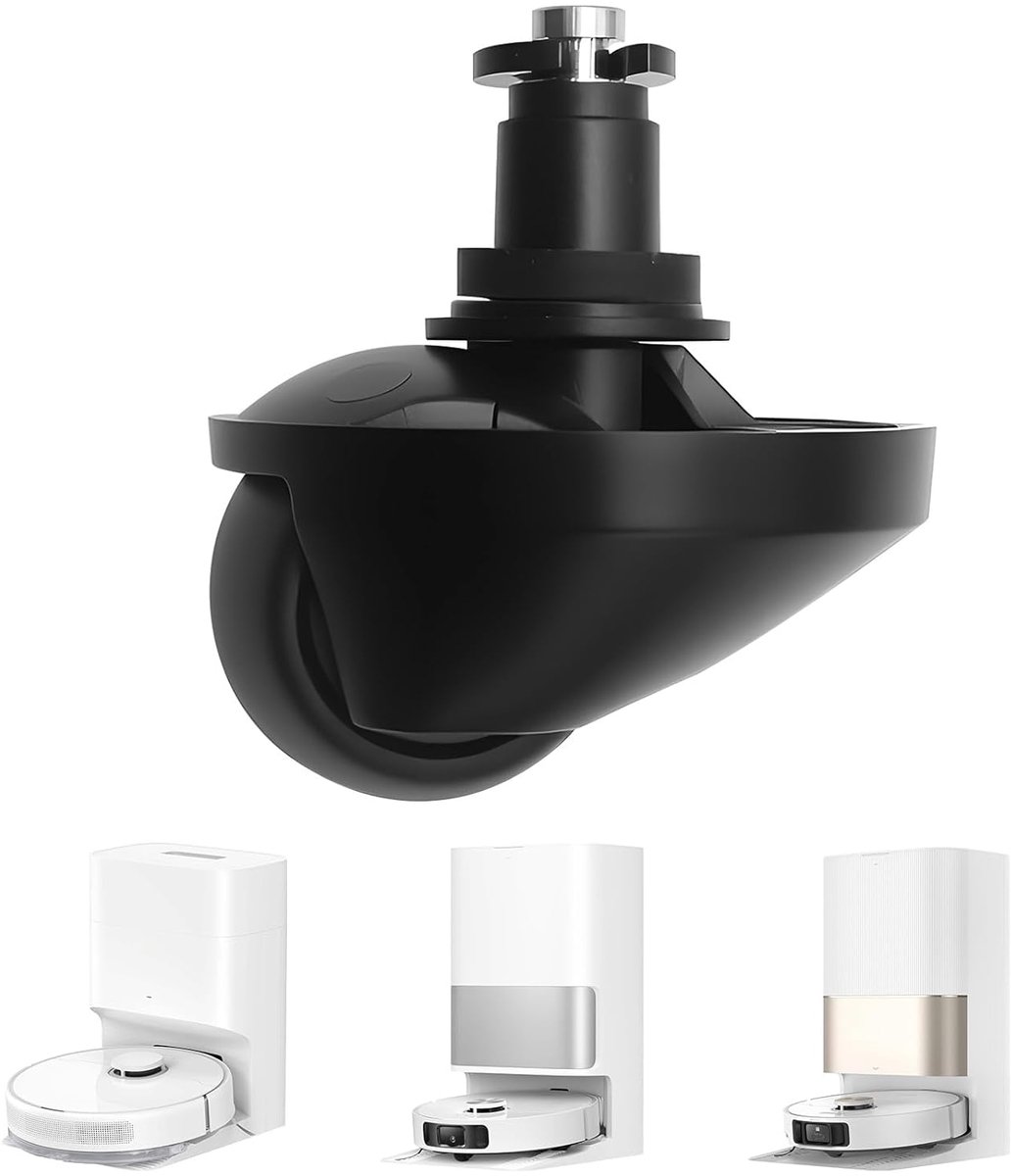 voorwielen, voorwiel, banden, Silent Wheel, wiel voor Dreame D9/L20 Ultra/L40 Ultra/L10s Pro Gen2/L10s Pro Ultra Heat/L10s Pro Ultra/X40 Ultra/X40 Master/L40 Ultra AE4/D9 Max Gen 2