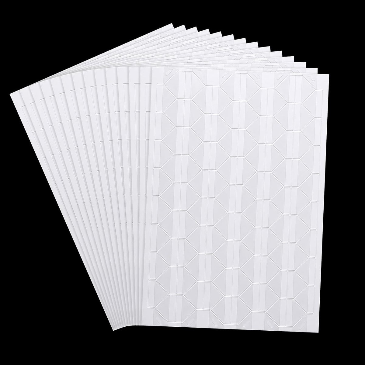 1428 stuks/14 vellen fotohoeken, zelfklevend, transparant, fotolijmpads, fotohoeken, fotoalbum, accessoires voor het bewaren van albums, scrapbooking, doe-het-zelf handboeken, knutselen