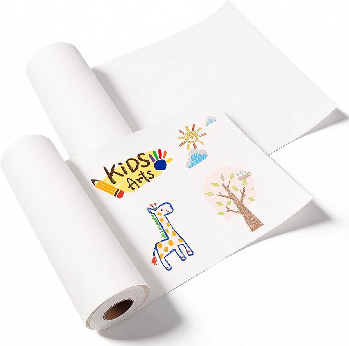 Tekenpapier Rol 30cm x 15m - Wit Schilderpapier voor Kunstenaars, Schetsen en Creatieve Projecten