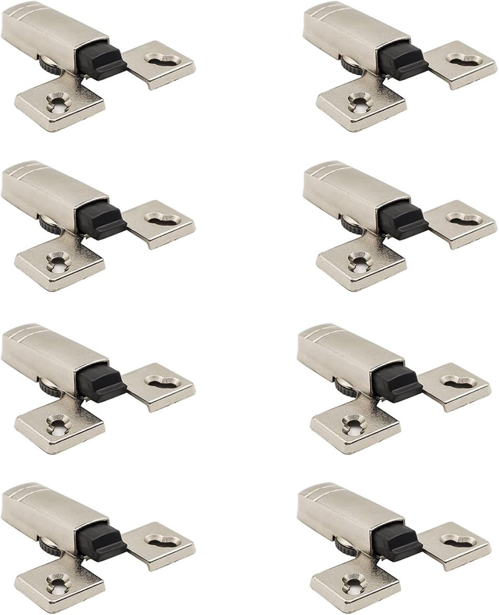 Zachte Sluitdempers voor Keuken- en Meubeldeuren - Schokabsorberende Mechanisme, Set van 8 Stuks voor Hinge Pot