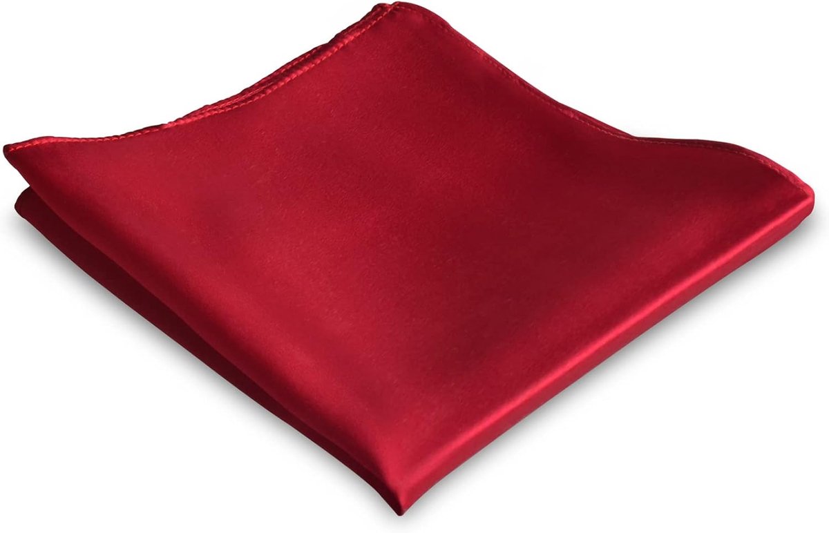 100% zijden pochet voor heren, elegant, wit, zacht, 35 x 35 cm, 16,5 momme, effen kleur