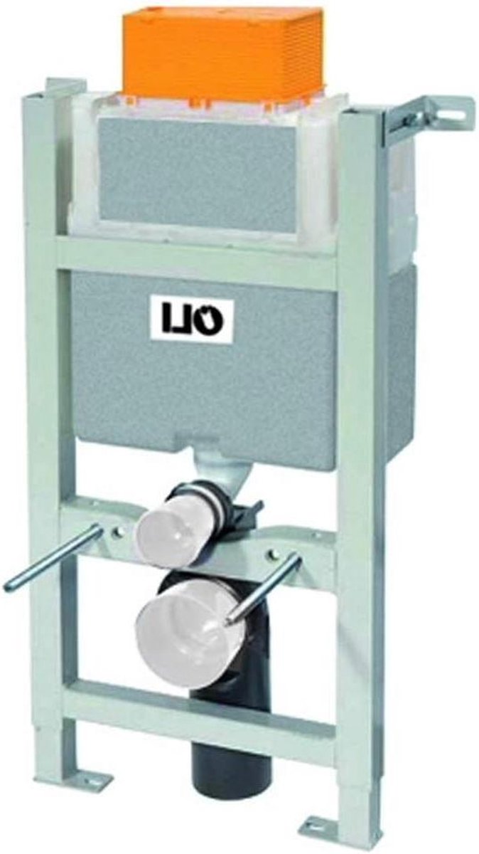 Inbouwdoos Toilet - Sanitairblok Reservoir - Toilet Onderhoud - Fluisterstille Drijver - 150 mm Dikte - Wit