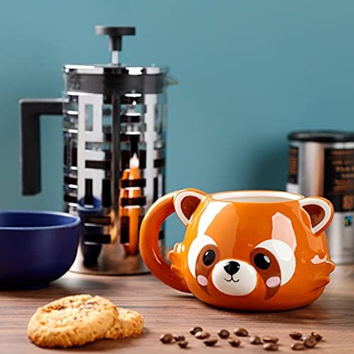 Ceramic Red Panda Head Shaped Mug
