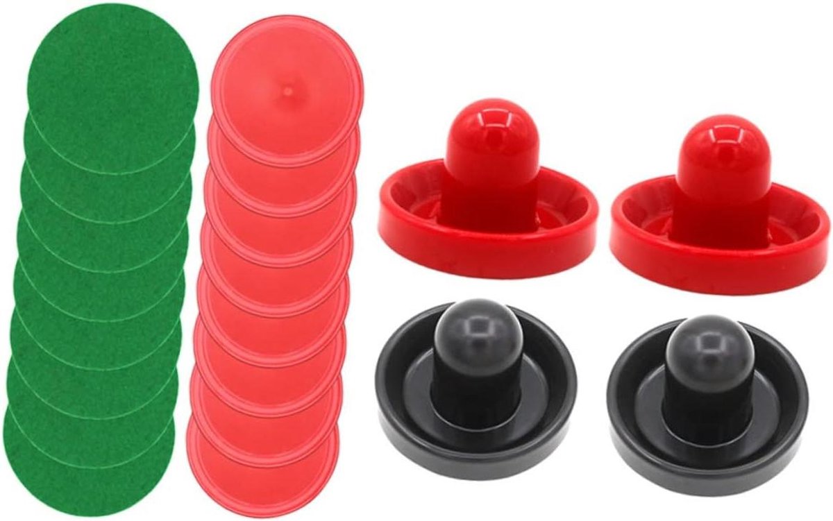 Air Hockey Pucks - Hockey Accessoires - Tafelspel Spelen - Kunststof - 9.6 x 9.6 x 9.6 cm - Zoals afgebeeld