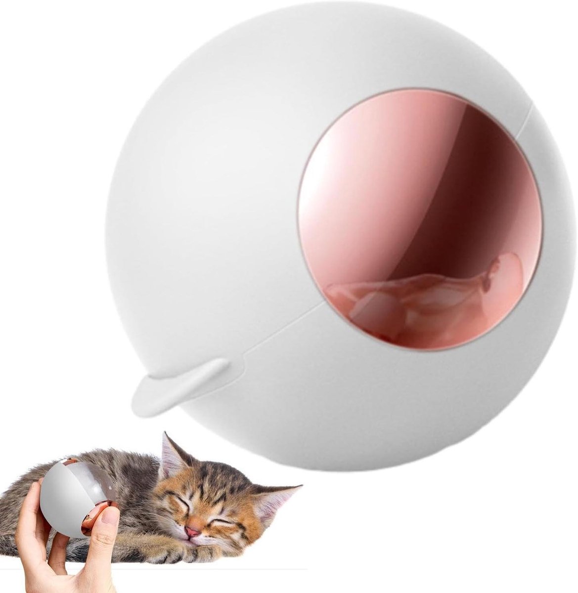 Pluisverwijderaar Bal - Haarroller Herbruikbaar - Kleding Reinigen - Wasbaar en Herbruikbaar - 6.8 cm - Wit