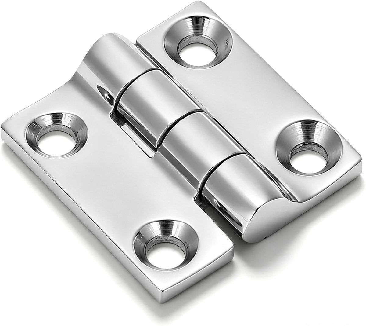 SnelShoppen - Roestvrijstalen Bootdeur Scharnier - Marine Grade Hinge voor Boot, Kast, Luik, RV - Zware Duurzame Boot Luik Scharnier