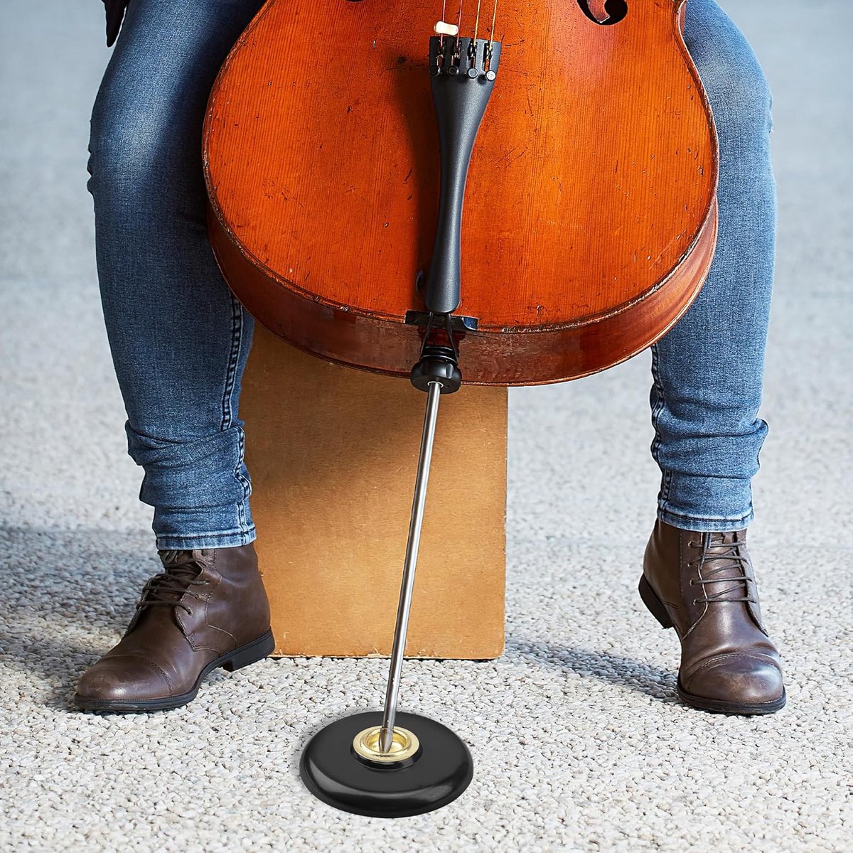 Musiin Set of 5 cello accessories including cello anti-slip straps, cello anti-slip mats and cello floor mats for the - ShopVlot