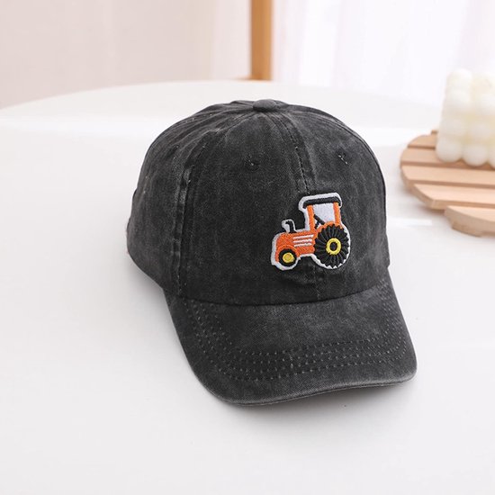 Kinder Pet Cap - Baby Hoed - Bescherming Tegen Zon - Met Katoen Gevoerd - One Size - Blauw — afbeelding 2