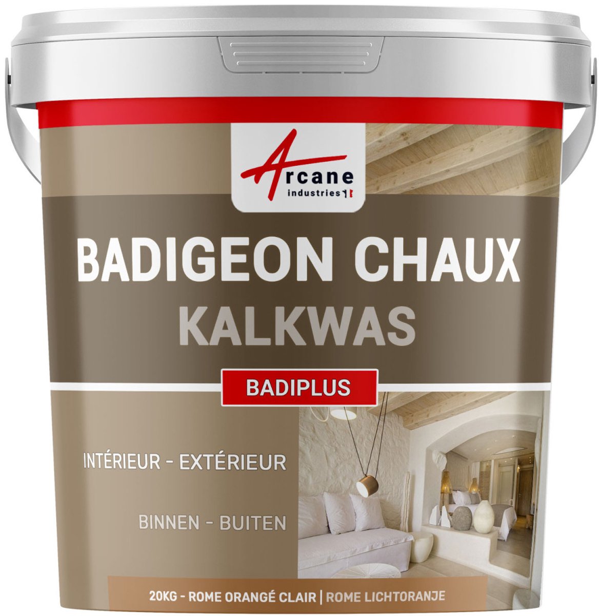 Kalkpleister Binnenmuur en Buitengevel - BADIPLUS