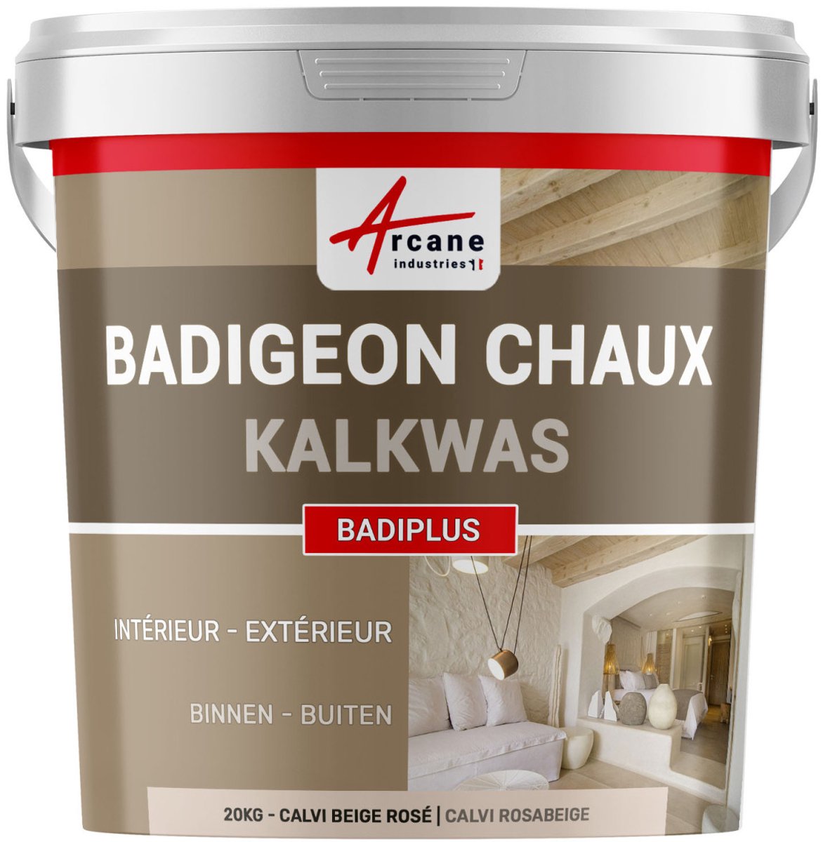 Kalkpleister Binnenmuur en Buitengevel - BADIPLUS
