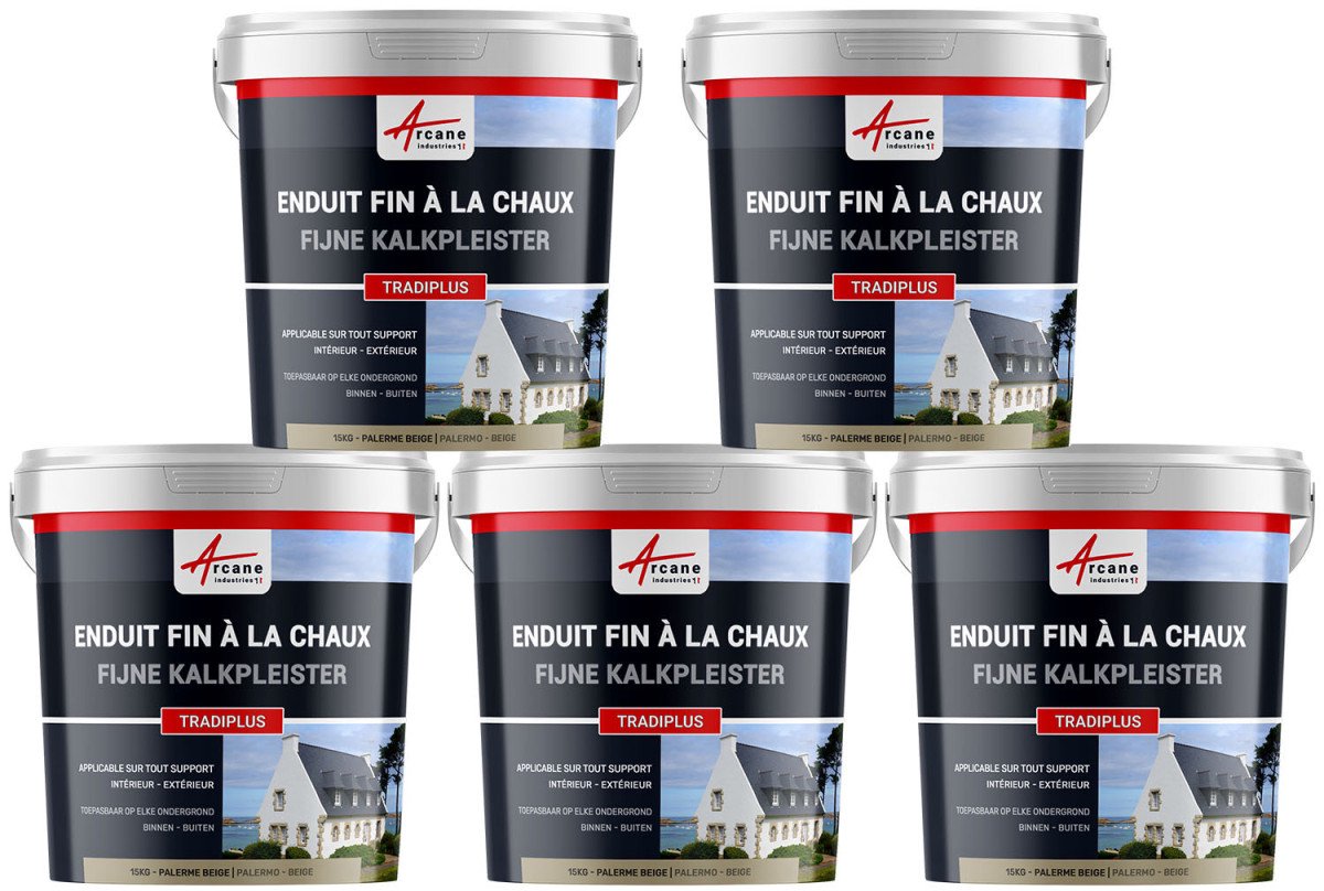 Fijne kalkpleister voor binnen- en buitendecoratie - TRADIPLUS