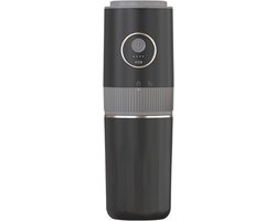 Draagbare elektrische koffiemolen, filterkoffie, roestvrijstalen beker, 350 ml, Geschikt voor thuis, op reis en buitenshuis.