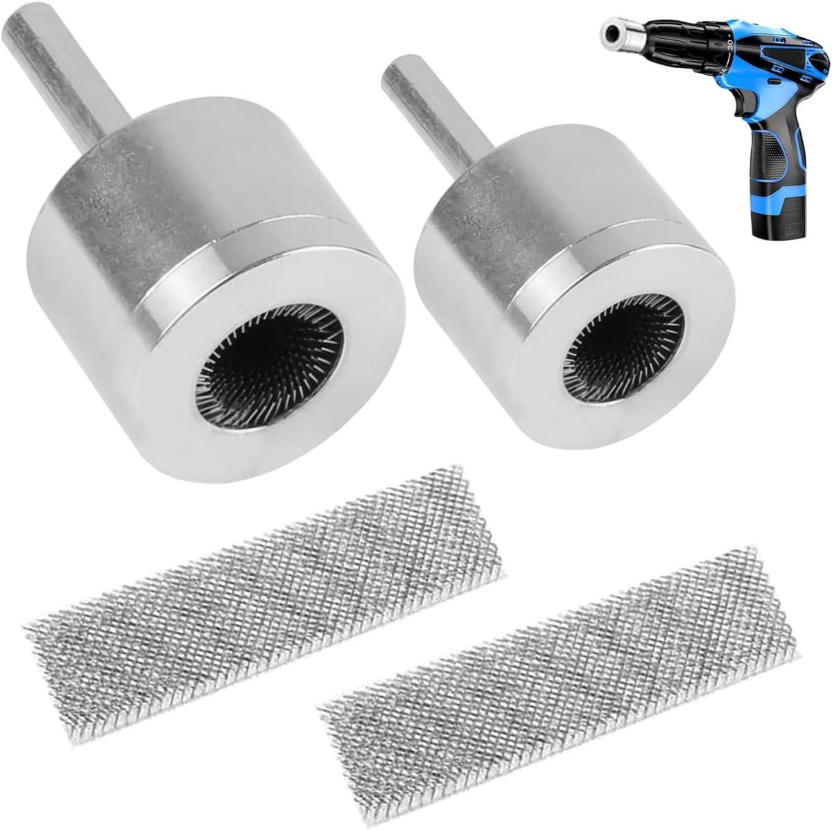 Set van 2 koperen buisreinigers, 15 mm + 22 mm koperen reinigingsborstel, gereedschap voor buisreiniger
