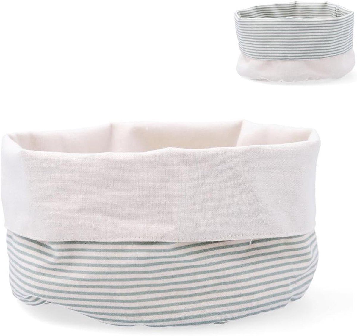 Broodmand 20 cm - Beige - Gerecycled - Duurzaam en Oeko-Tex gecertificeerd - ShopVlot