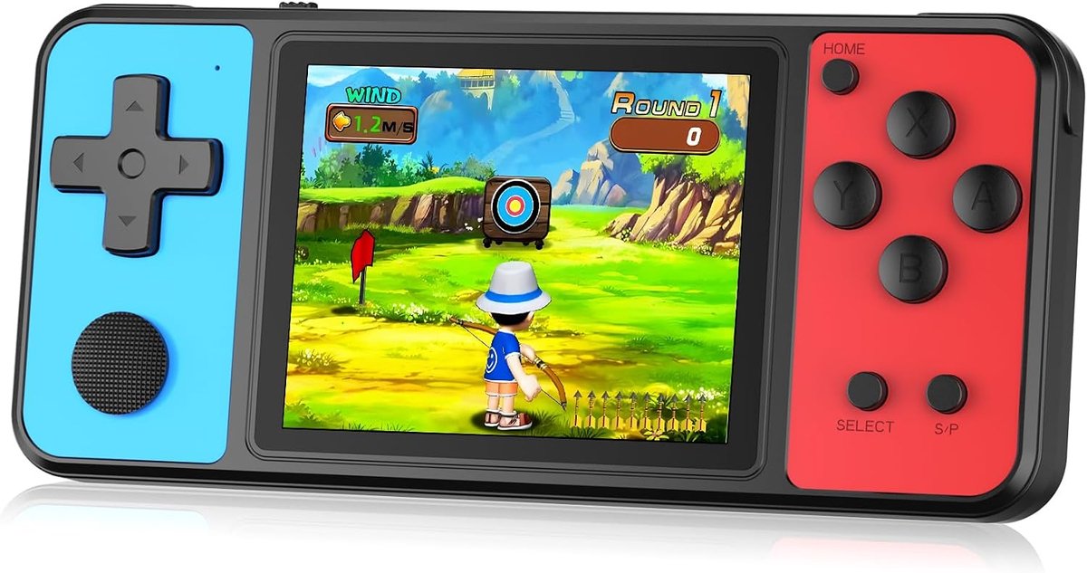 Handheld games voor kinderen ingebouwde 139 videogames, 3 inch IPS-scherm oplaadbare draagbare arcade gamespeler, elektronisch speelgoed voor jongens meisjes verjaardag kerstcadeau