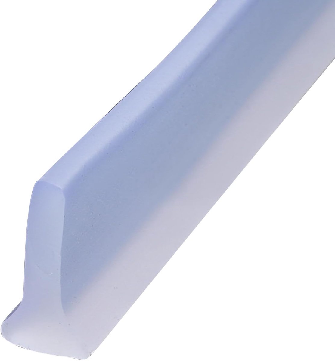 waterbeschermingsstrip, douche, 3 cm hoog, T-vormig, inloopdouchevloer, waterblokkering, douchewaterstop voor natte en droge scheiding, douchedrempel, waterdam, transparant, 2 m