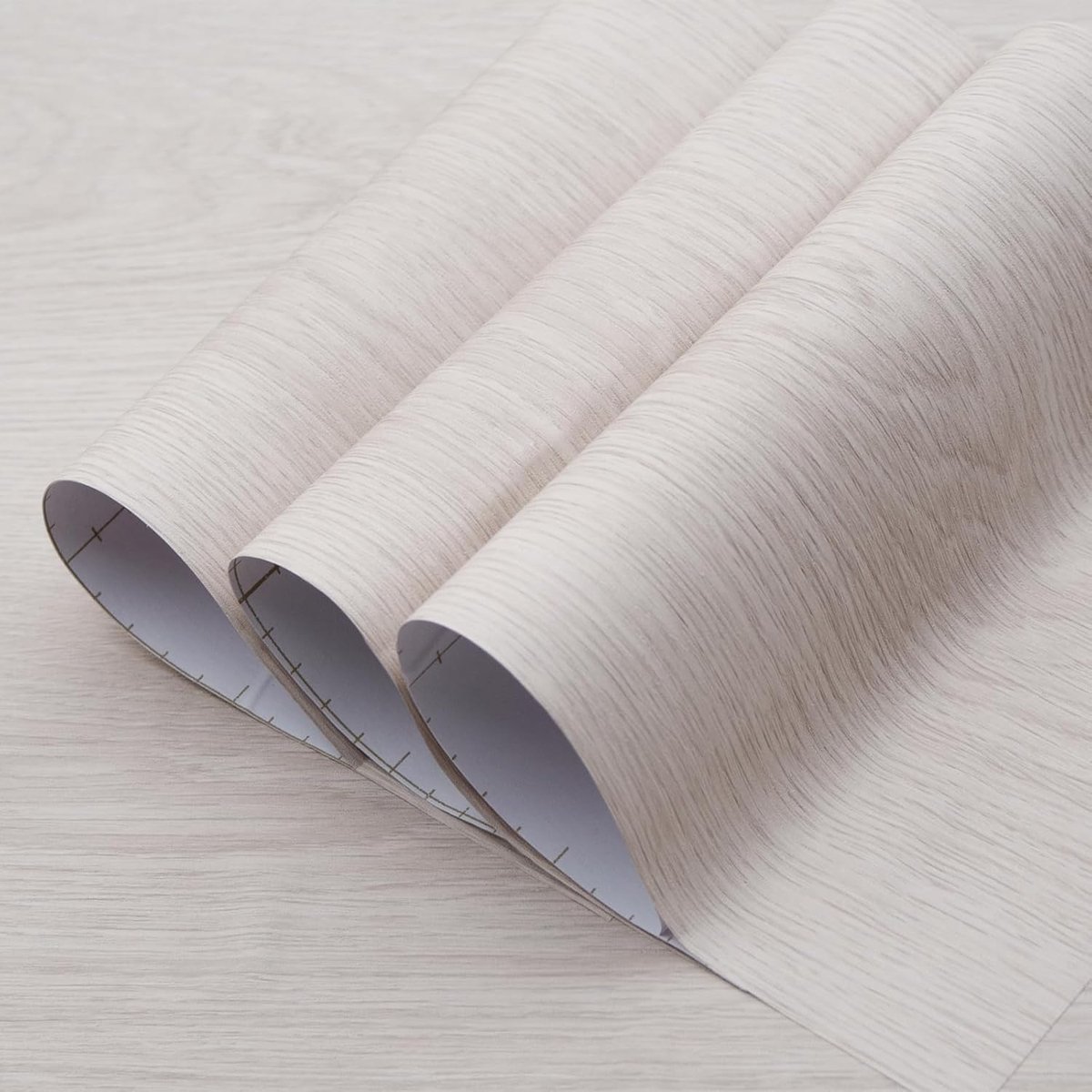 40 cm x 2 m extra brede folie in houtnerf zelfklevend behang waterdichte plakfolie 3D beuken nerf warm wit zonder luchtbellen design mat verdikt meubelfolie voor keukenkasten en deur beige