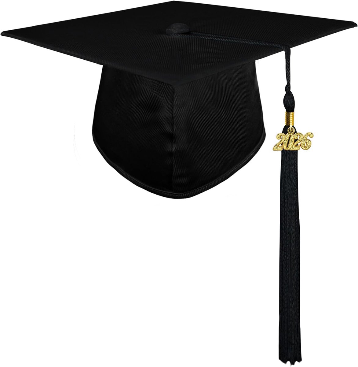 Glanzende doktershoed voor kinderen 2025 kleuterschool voor jongens meisjes foto basisschool cadeau kostuum 12 kleuren, zwart, One size