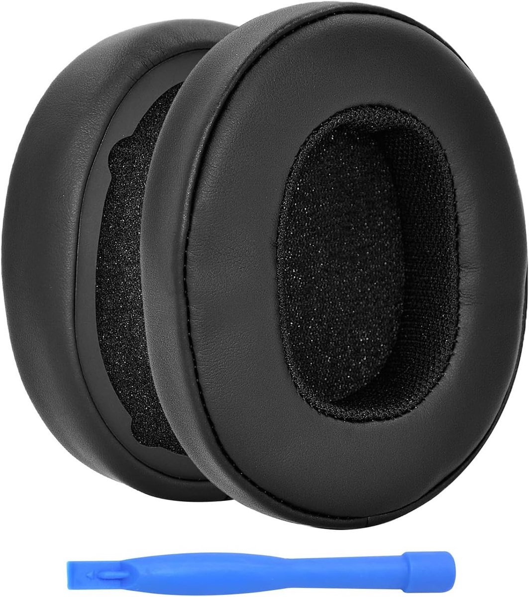 Oorkussens voor Skullcandy Crusher Wireless/Crusher Evo/Evo Collina Strada/Crusher ANC / Hesh3 / Hesh ANC/Hesh Evo Hoofdtelefoon van MMOBIEL - Hoofdtelefoon Earpads - Zwart