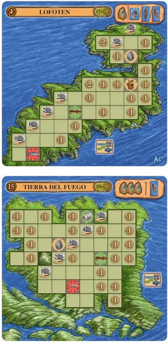 SnelShoppen - Speluitbreiding A Party for Odin: 2-eilanden pakket, bordspel uitbreidingen, strategisch spel, familiegames, voor 2-5 spelers, 14+ jaar,