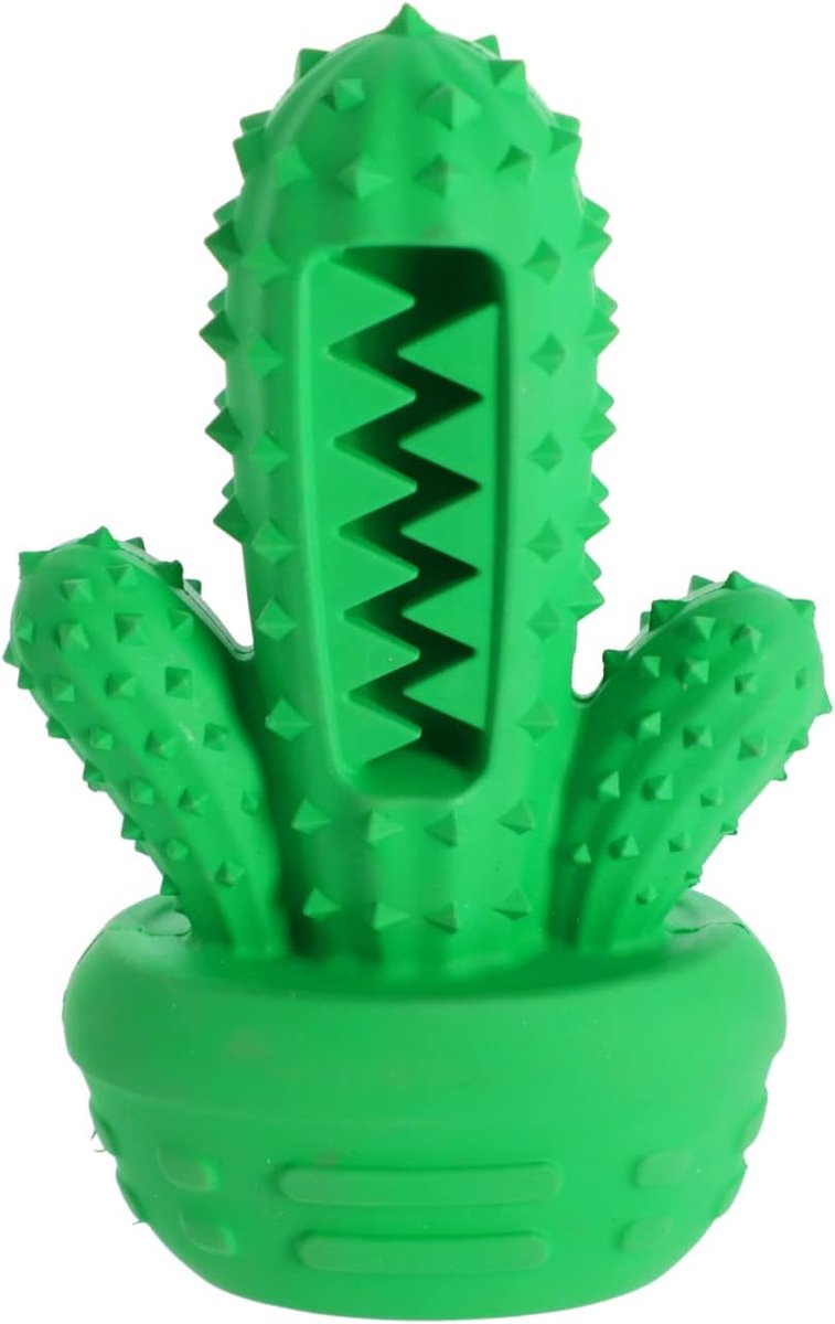 Hondenspeelgoed van hard rubber TPR Cactus 15 cm 17310
