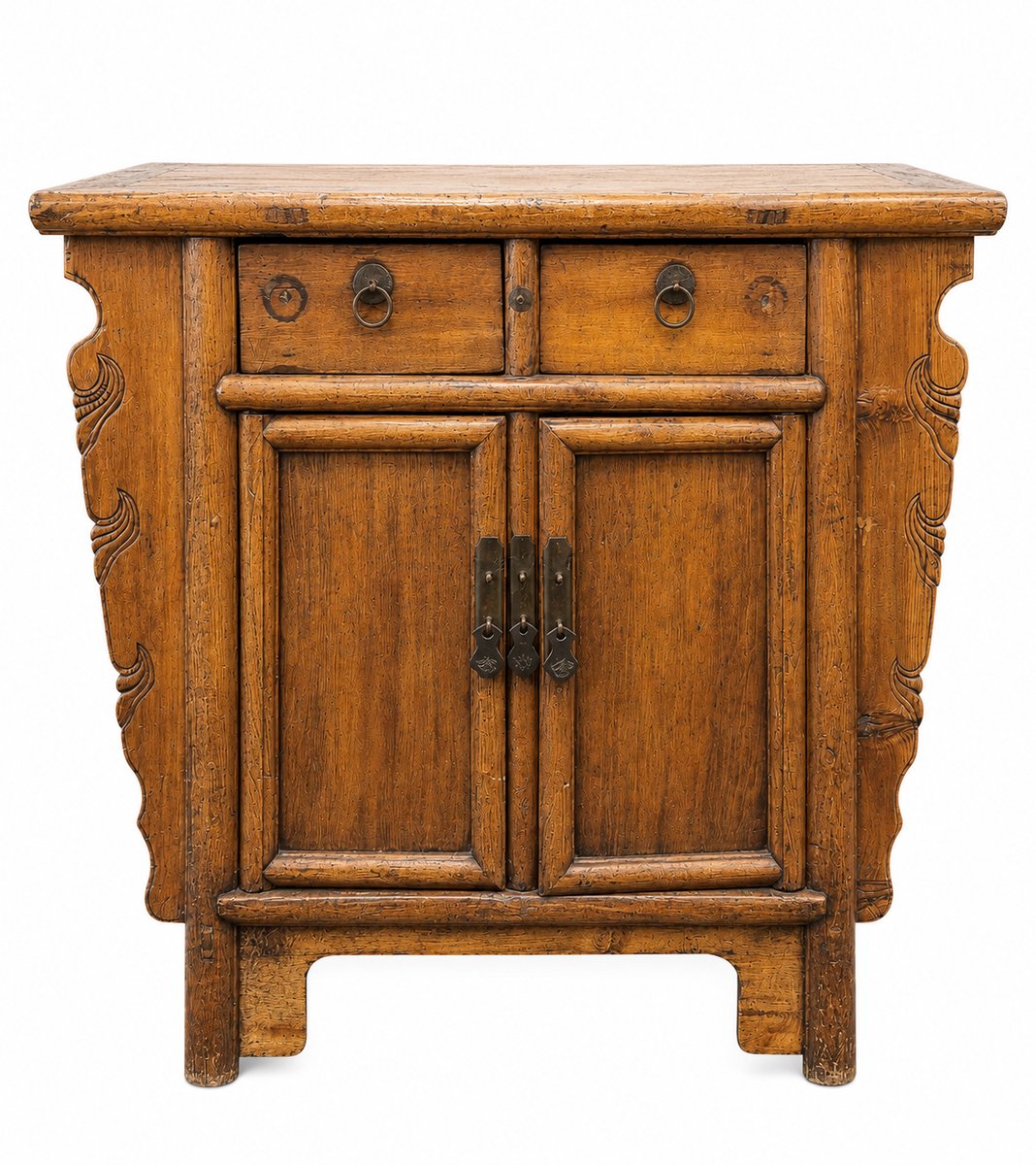 Fine Asianliving Antieke Chinese Kast Handgesneden B100xD61xH90cm Chinese Meubels Oosterse Kast