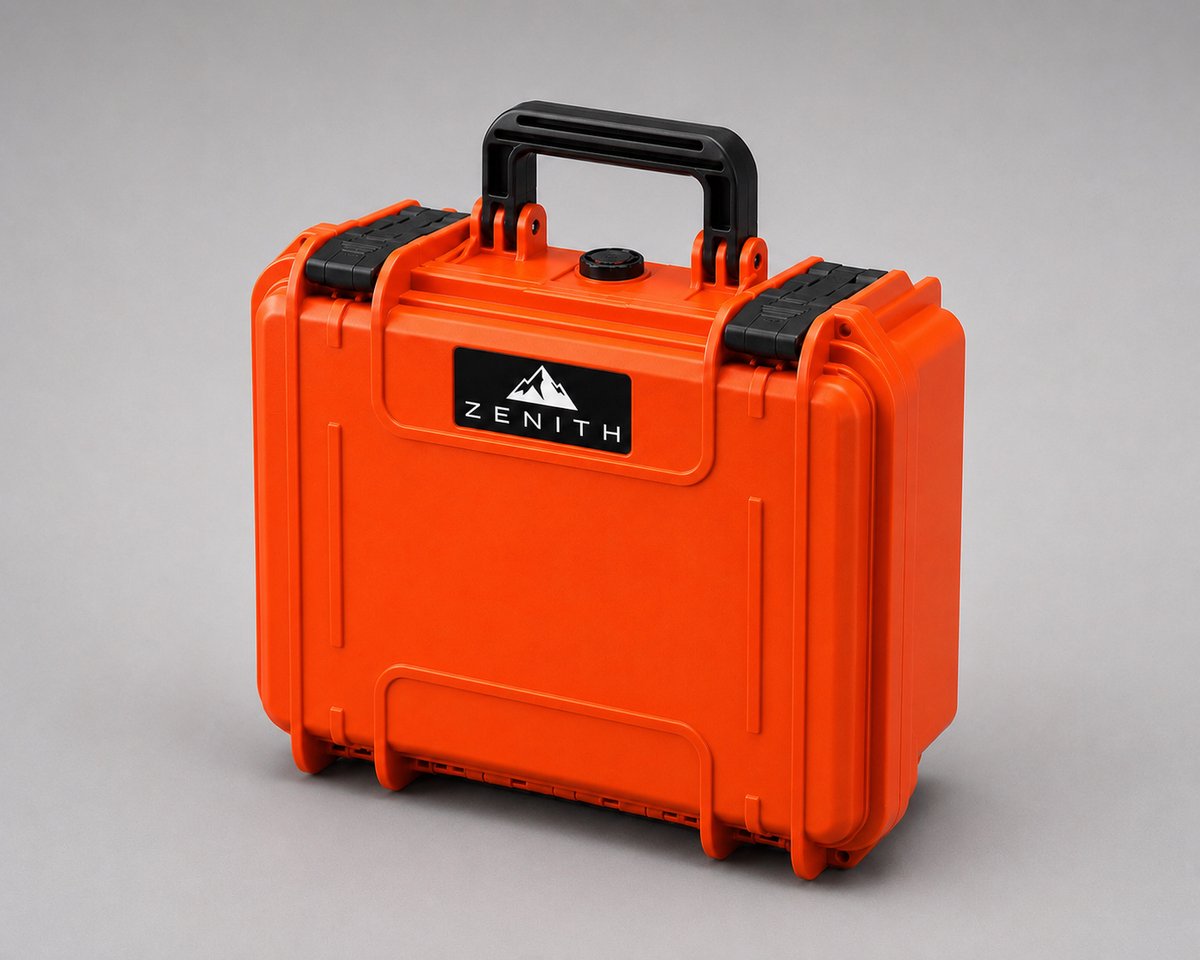 ZENITH Cases ZC3000CF-OR – Hardcase met plukschuim – Oranje