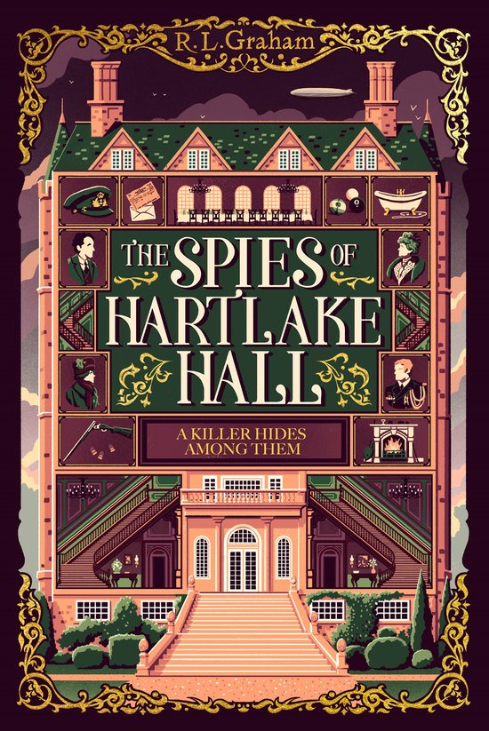 Patrick Gallagher2-The Spies of Hartlake Hall - cover