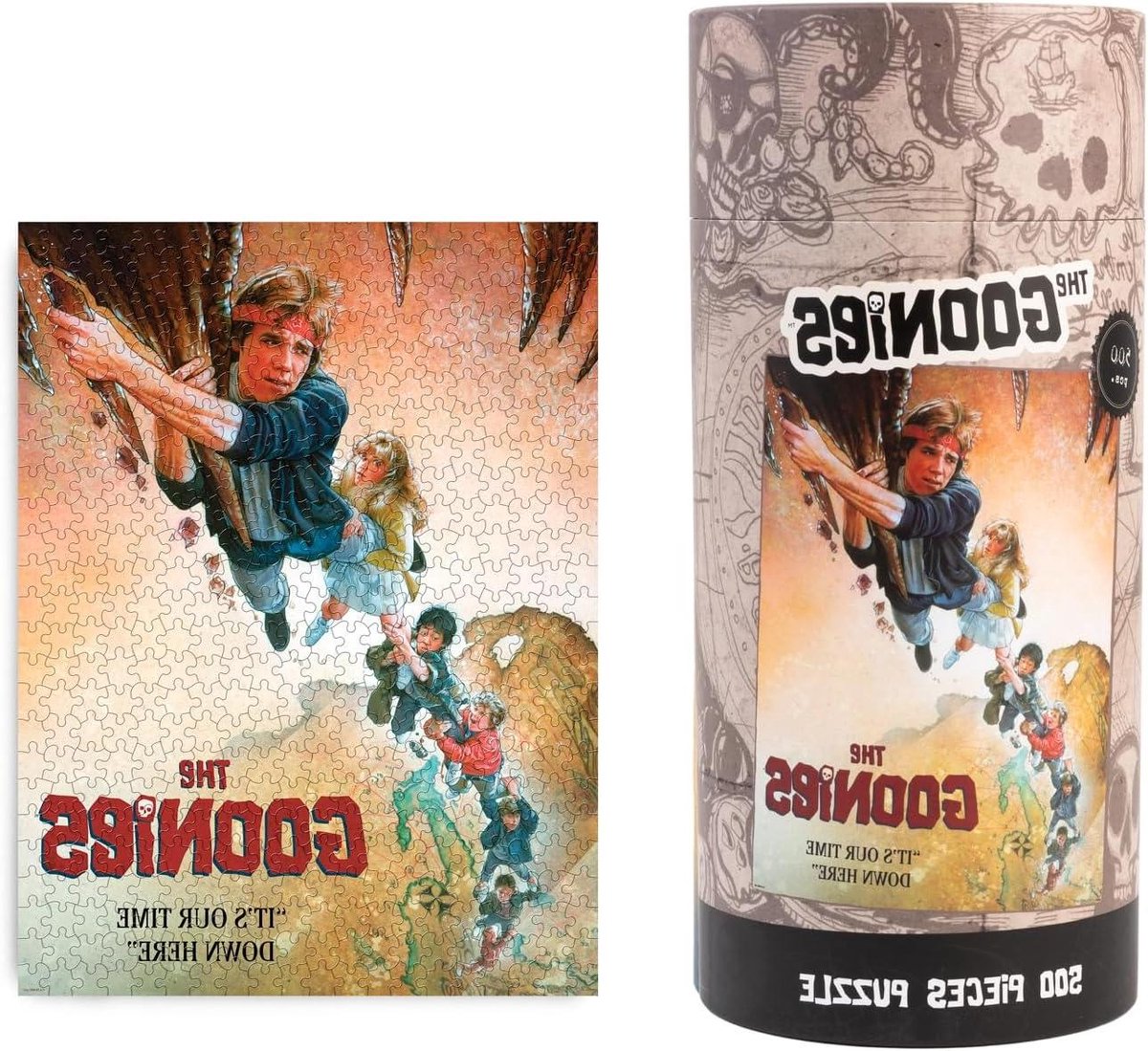 Legpuzzel 500 Stukjes - Puzzel Film - Ontspannen Vrije Tijd - Inclusief Poster - 61 x 457 cm - Goonies