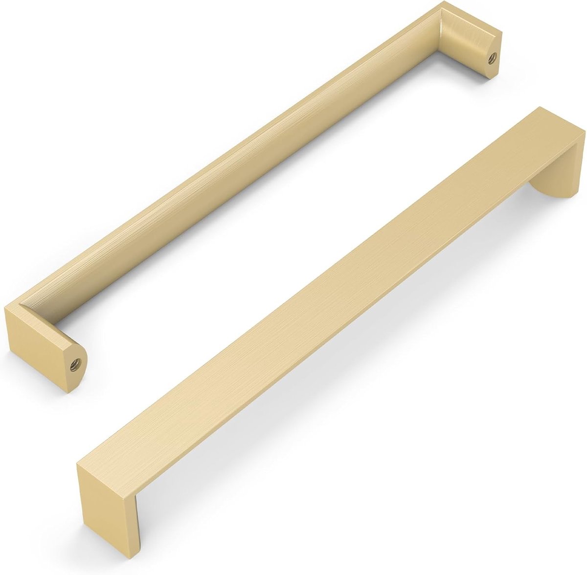 10 Stuks Meubelgrepen van Messing met 192mm Gatafstand voor Keuken en Kastdeuren, Perfect voor Laden en Meubels
