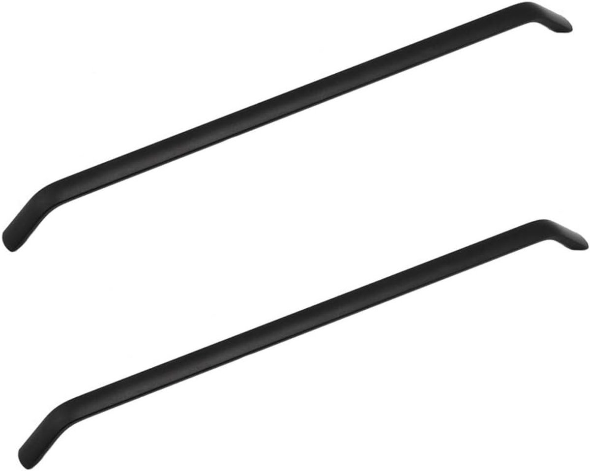 Zwarte Keukenladen Handgrepen van Aluminium Legering - 320 mm Handgrepen voor Kasten en Deuren, Perfect voor Modern Interieur en Meubelrenovatie