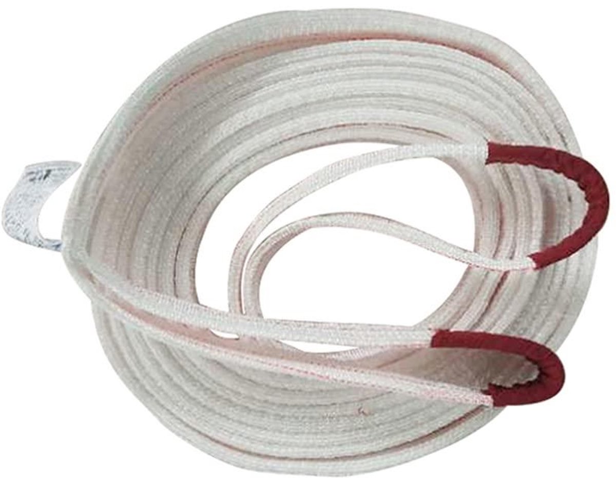 Webbing Hefband - Hijsband Polyester - Veilig Lasten Hefen - Slijtvaste Ooguiteinden - 5 Ton 8 Meter - Oranje
