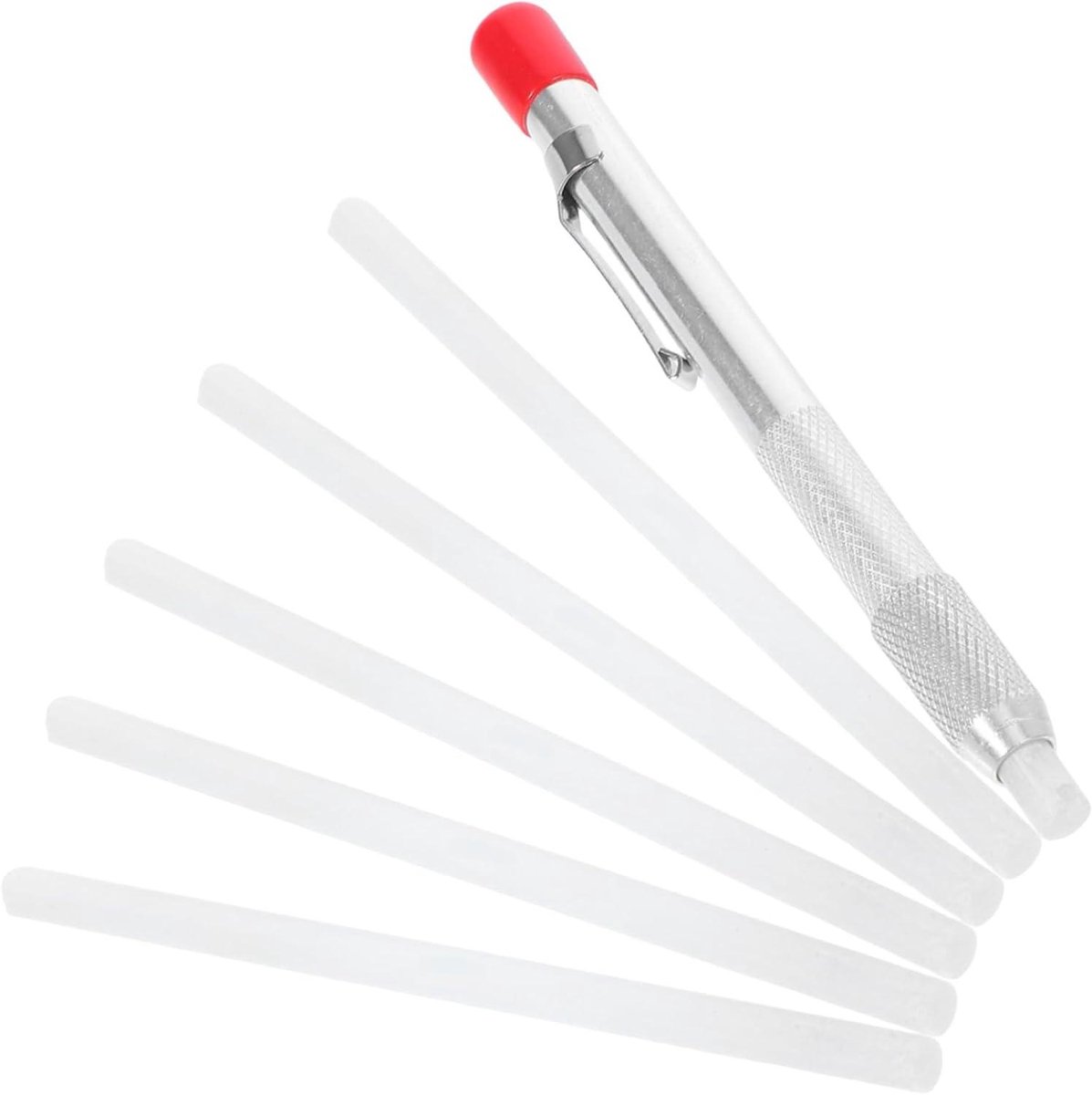 Speksteen Lasstiften - Metaal Markeerpotlood - Metaal Bewerken - Hittebestendig - 12.3 cm - Multi