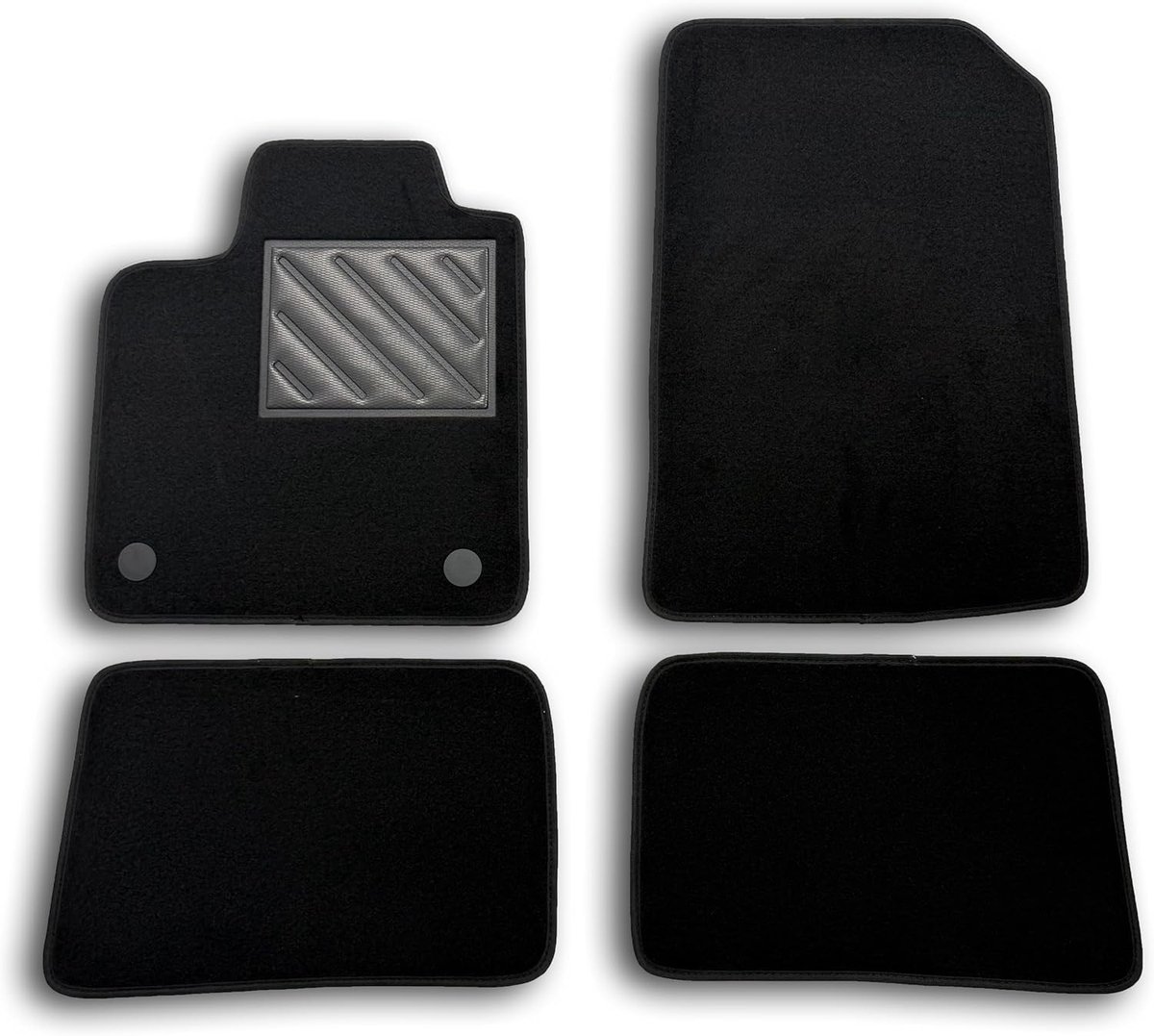 Vloermatten Renault Twingo II 2007-2014 - Perfecte Pasvorm - Rubber - Bescherming tegen Vuil en Water - ShopVlot