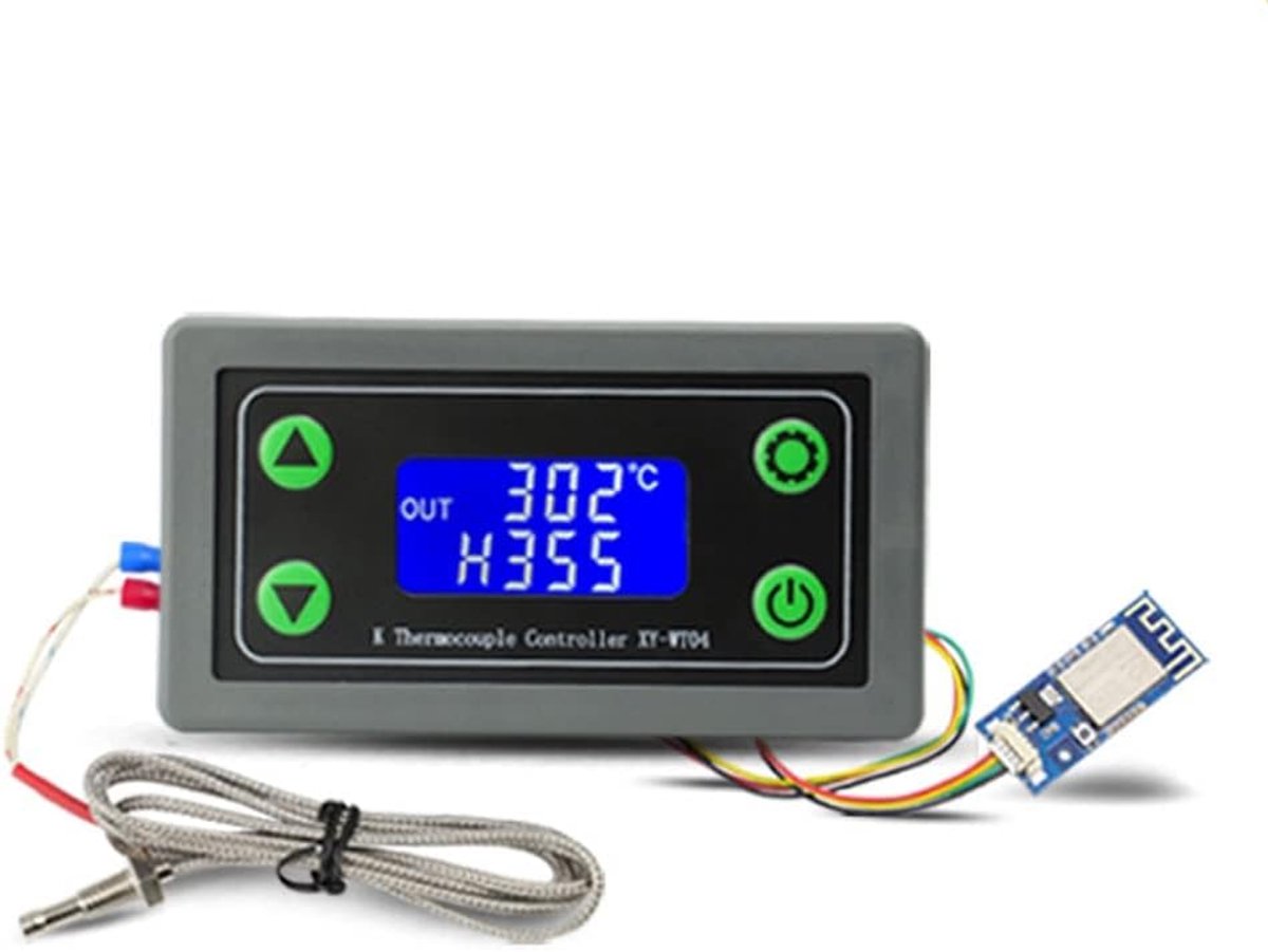 WIFI-afstandsbediening Digitale Temperatuurregelaar K Thermokoppel Hoge Temperatuurregelaar -99~999 Graden