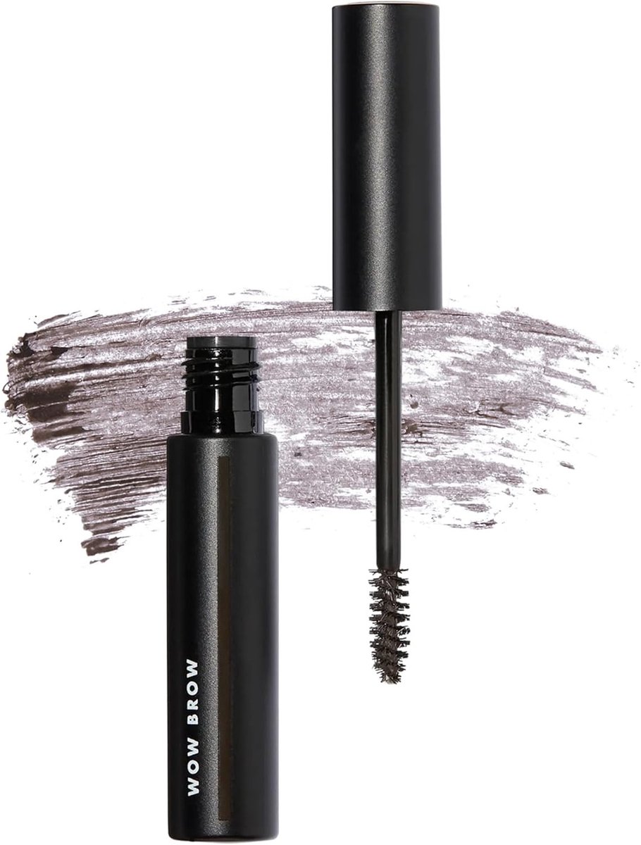 Volumizing Wenkbrauwgel - Diep Bruin - Vezelverrijkt - Opbouwbare Wax-Gel - Voor Volle Wenkbrauwen