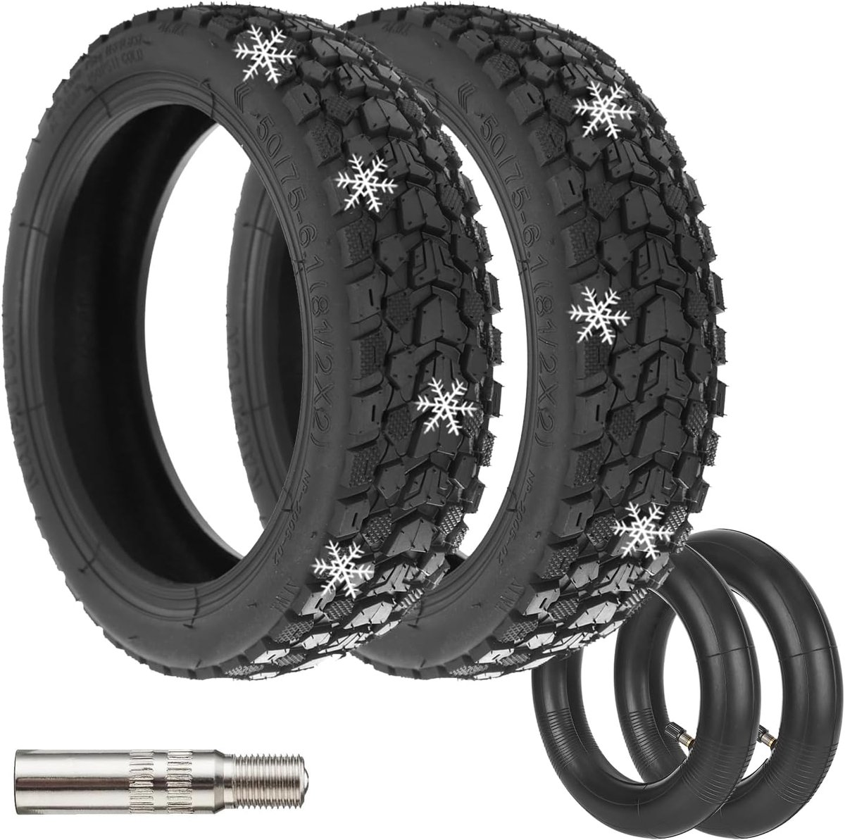 8 1/2 x 2, offroad terreinbanden + verdikte slang, super grip, comfortabel, verschillende complexe wegen, banden van 50/75-6,1-8,5 inch, voor Xiaomi Pro 2/1S/Mi 3 enz.