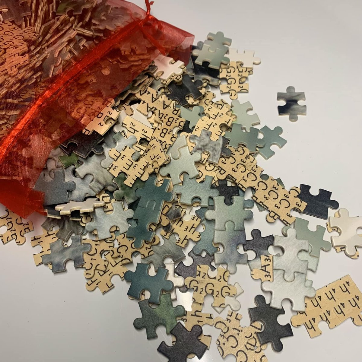 puzzel, 520 stukjes, houten toekan op boom, denkspel