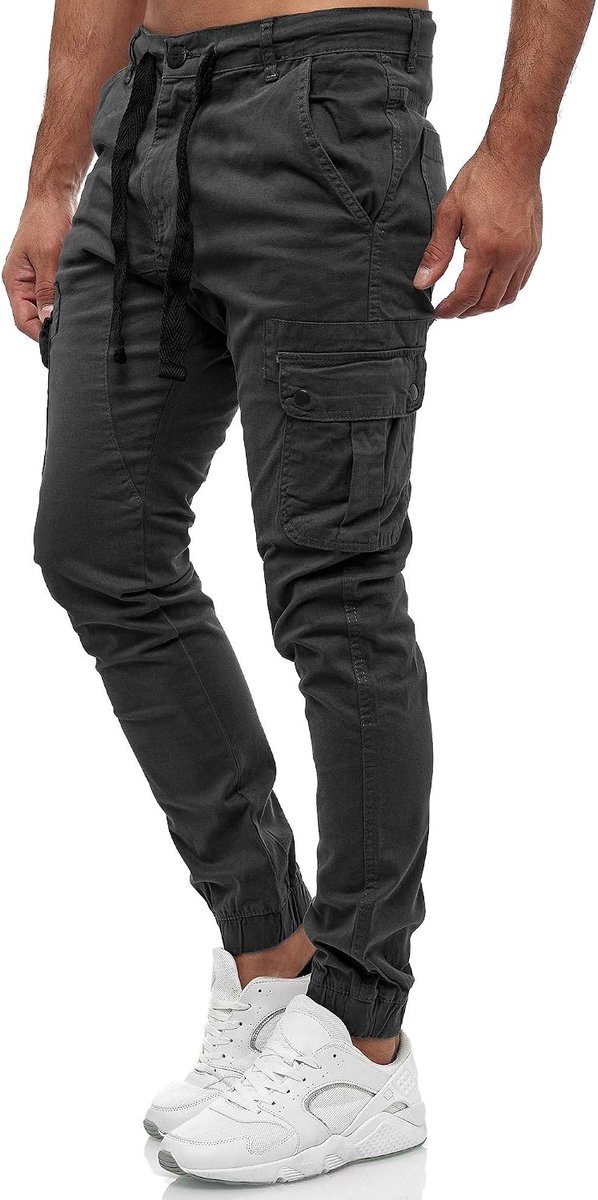 Cargobroek voor heren, cargobroek, jogger, chino, regular fit, jeans 18525