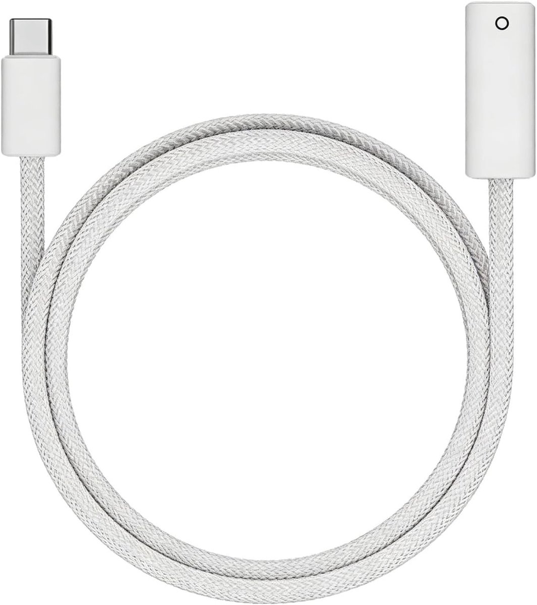Oplaadkabel voor Apple Pencil 1e Generatie, USB-C Snellader voor iPad 10 en 11, Duurzaam Gewoven Nylon, Bluetooth Koppeling, 1 Meter Lang